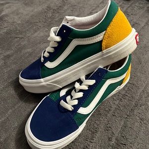 Vans multi-color shoes